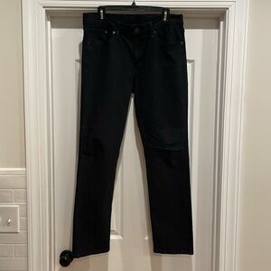 Levi's Vintage 511 Black Denim Jeans Size 34 x 30